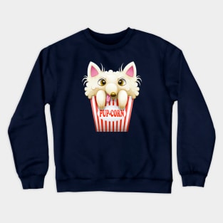 Pup-corn - Popcorn Dog Crewneck Sweatshirt